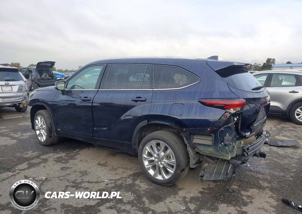 2024 Toyota Highlander Hybrid Limited VIN:5TDXBRCH5RS638737 - 2