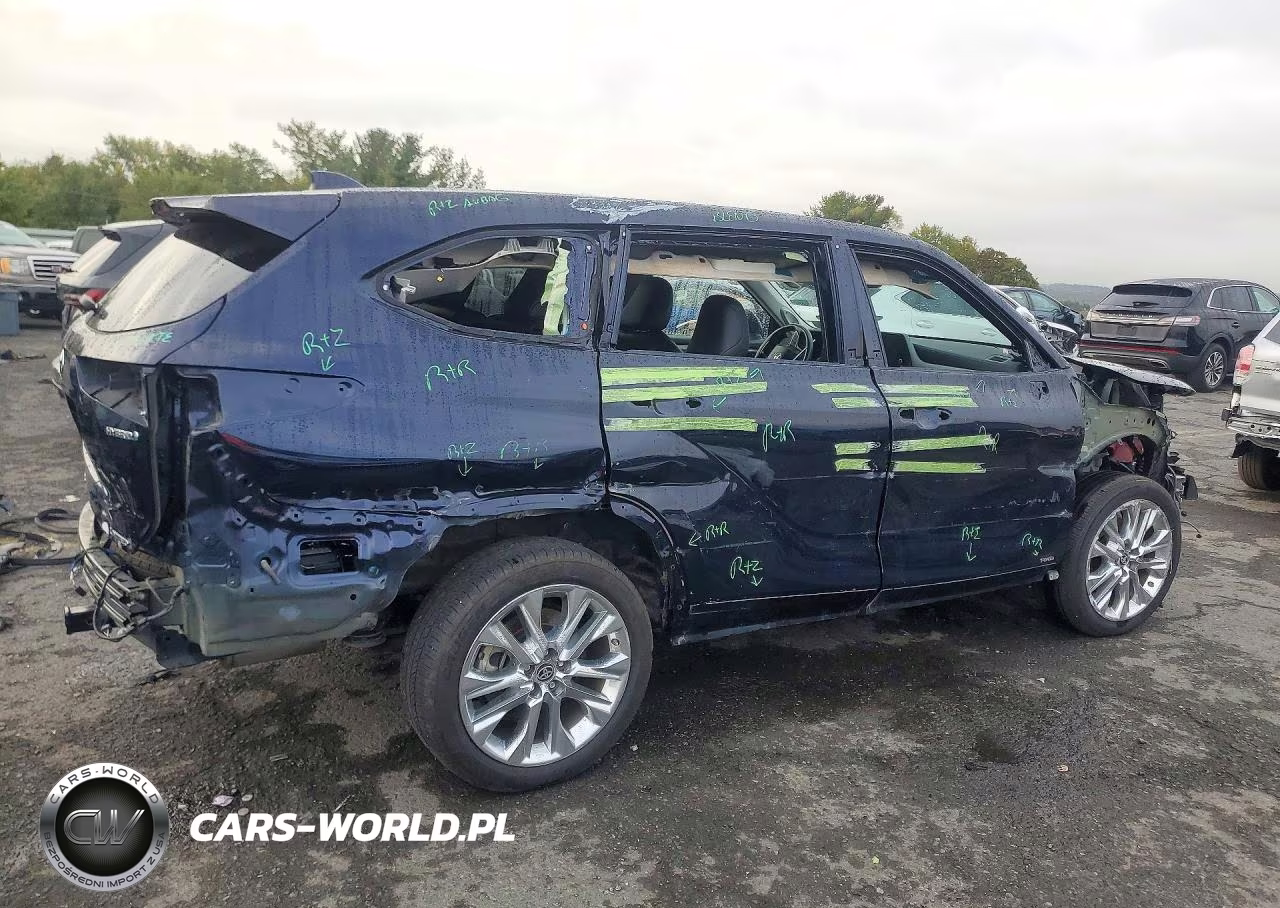 2024 Toyota Highlander Hybrid Limited VIN:5TDXBRCH5RS638737 - 3