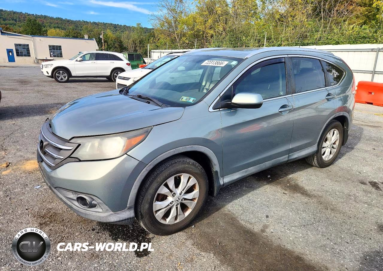2012 Honda Cr-V Ex-L VIN:JHLRM3H78CC004656 - 1