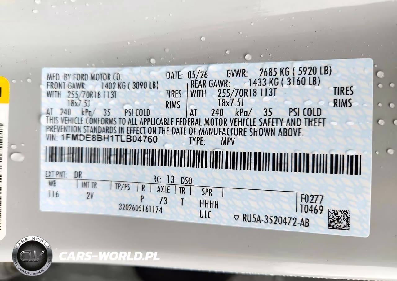 2026 Ford Bronco Outer Banks VIN:1FMDE8BH1TLB04760 - 13