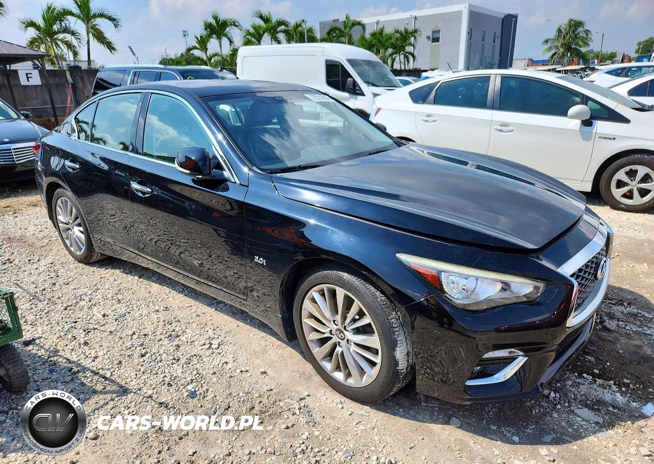 2018 Infiniti Q50 3.0T Luxe VIN:JN1EV7ARXJM445372 - 4