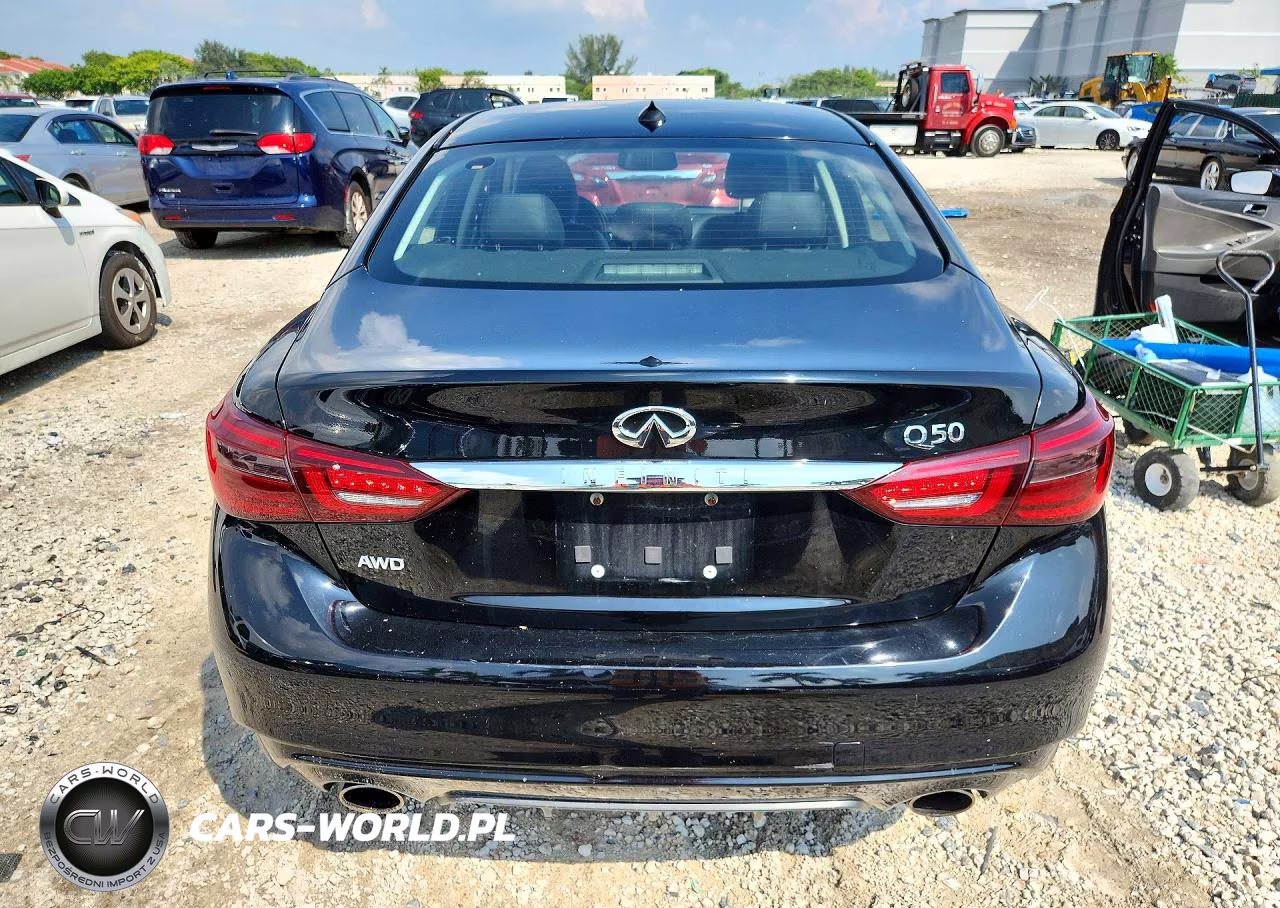 2018 Infiniti Q50 3.0T Luxe VIN:JN1EV7ARXJM445372 - 6