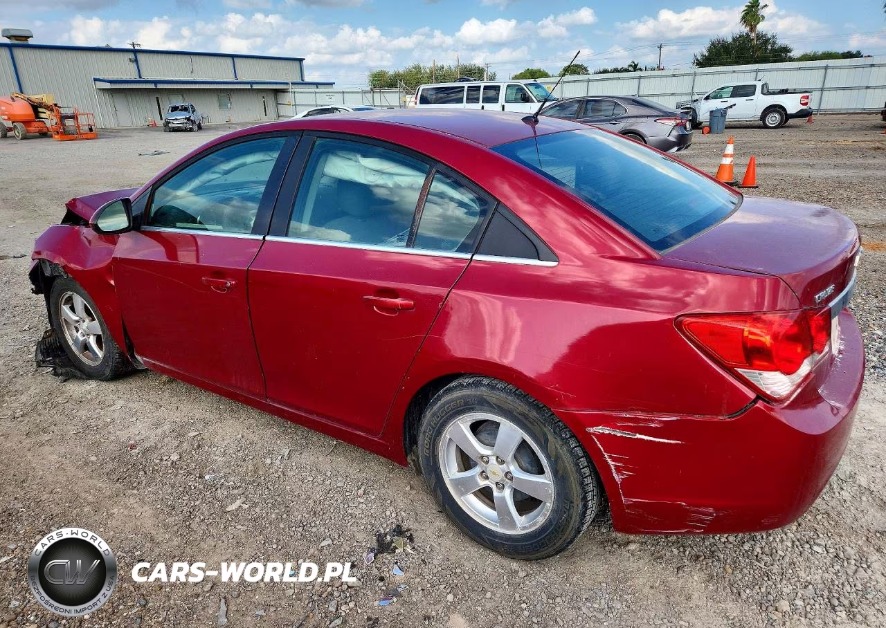 2012 Chevrolet Cruze Lt VIN:1G1PE5SC6C7120782 - 2