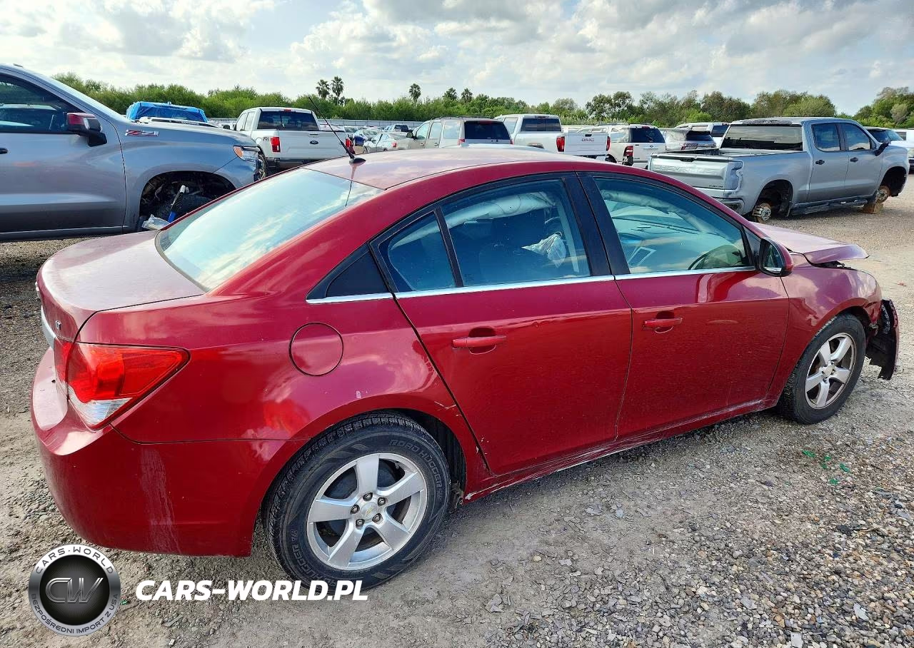 2012 Chevrolet Cruze Lt VIN:1G1PE5SC6C7120782 - 3