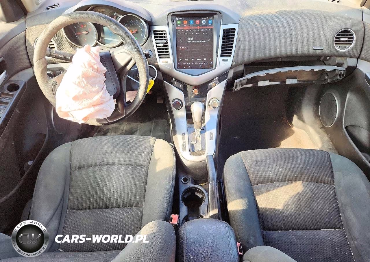 2012 Chevrolet Cruze Lt VIN:1G1PE5SC6C7120782 - 8