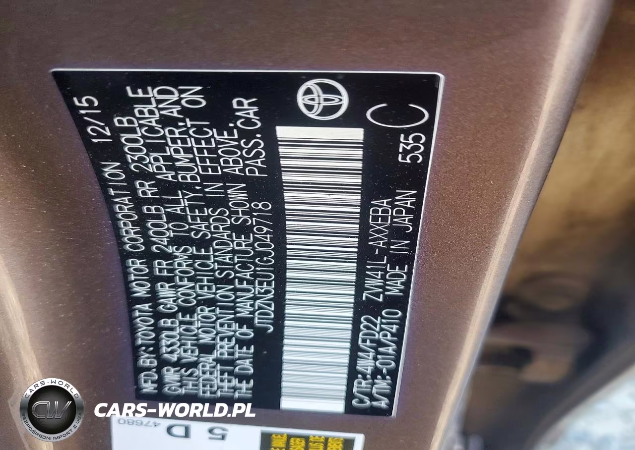2016 Toyota Prius V Three VIN:JTDZN3EU1GJ049718 - 13
