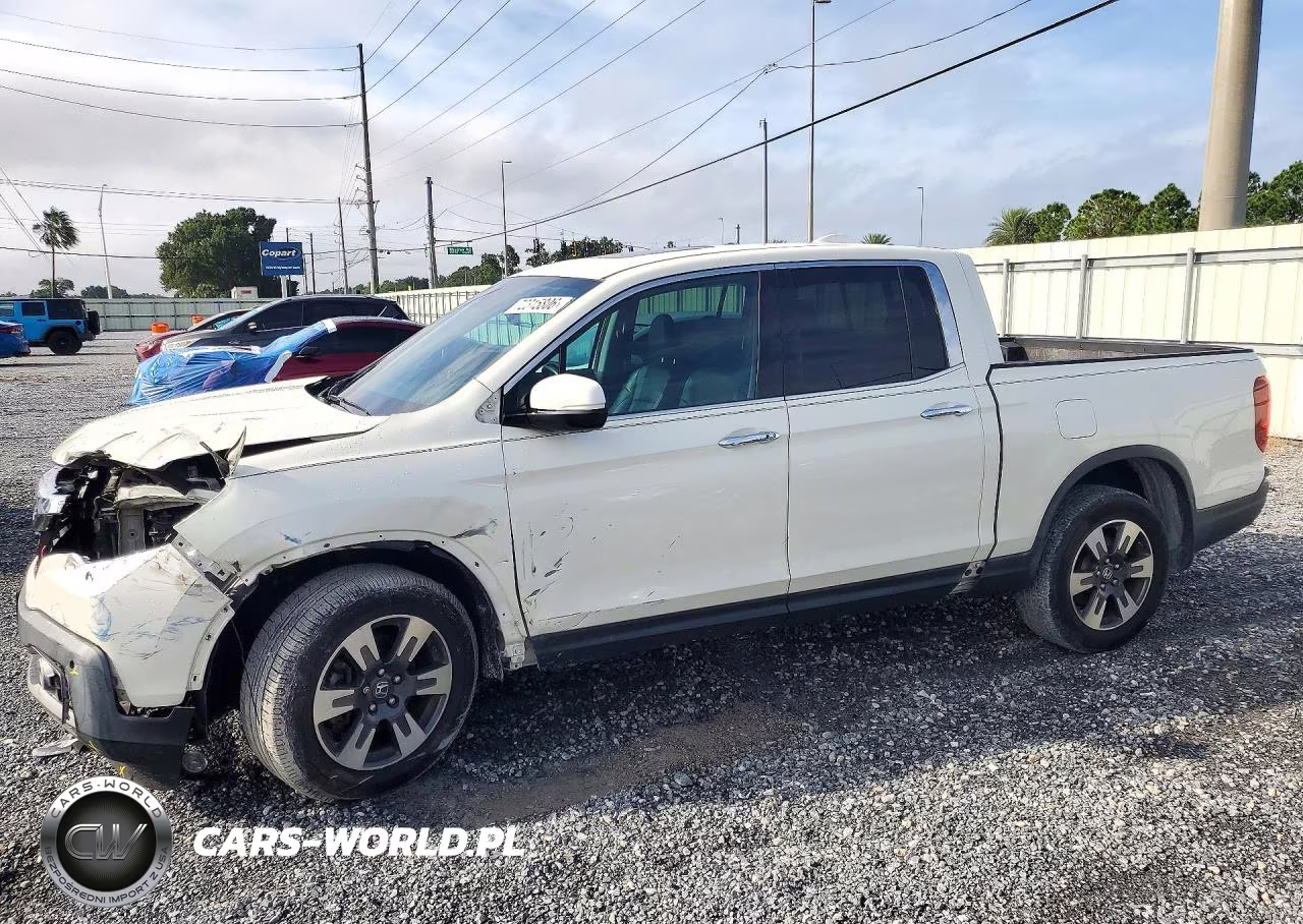2019 Honda Ridgeline Rtl VIN:5FPYK3F78KB017479 - 1