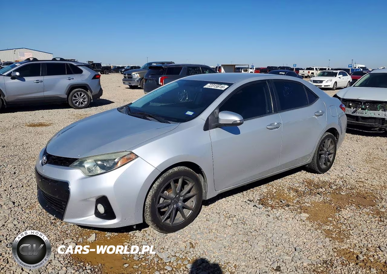 2015 Toyota Corolla S Plus VIN:5YFBURHE6FP288378 - 1