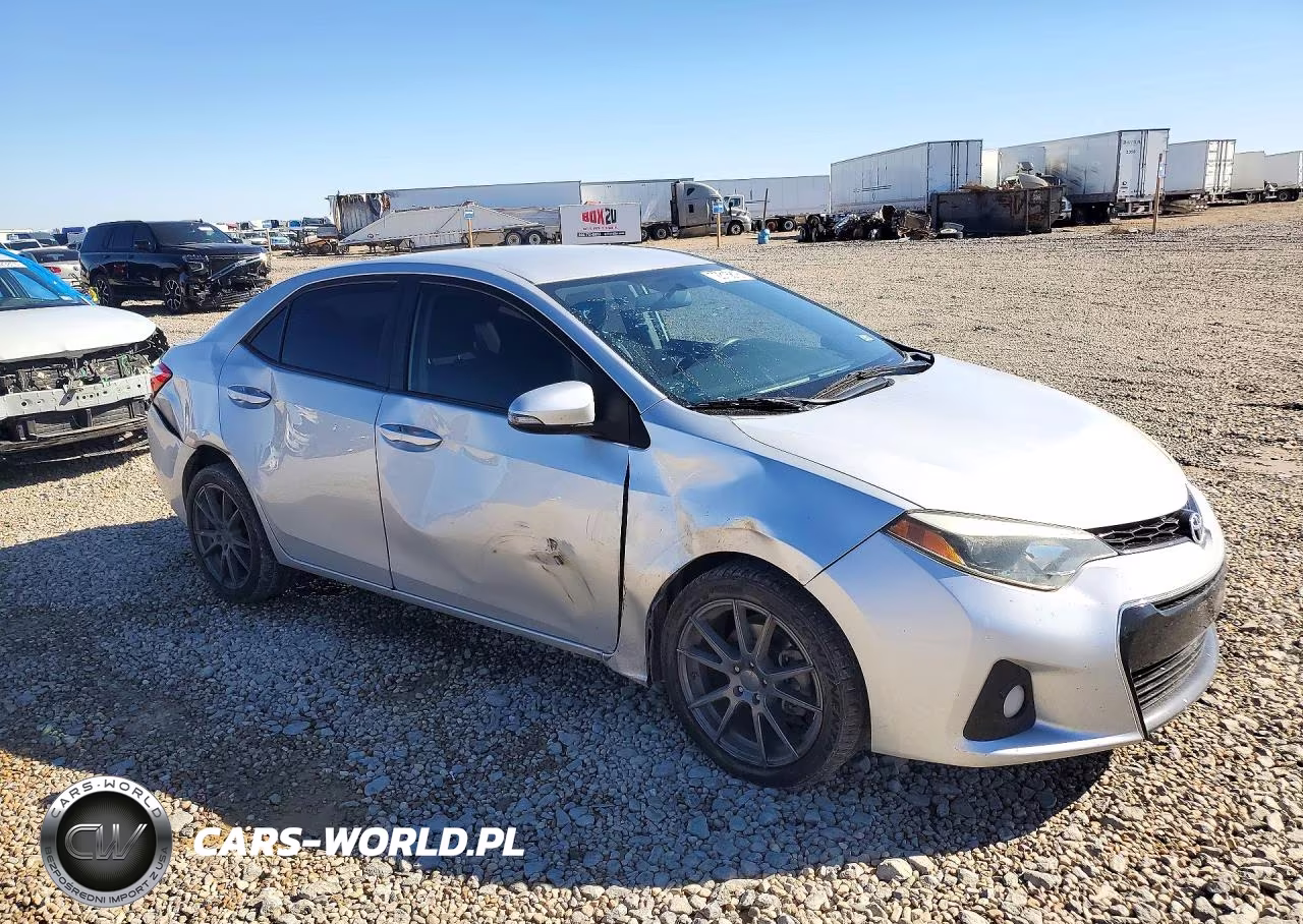 2015 Toyota Corolla S Plus VIN:5YFBURHE6FP288378 - 4