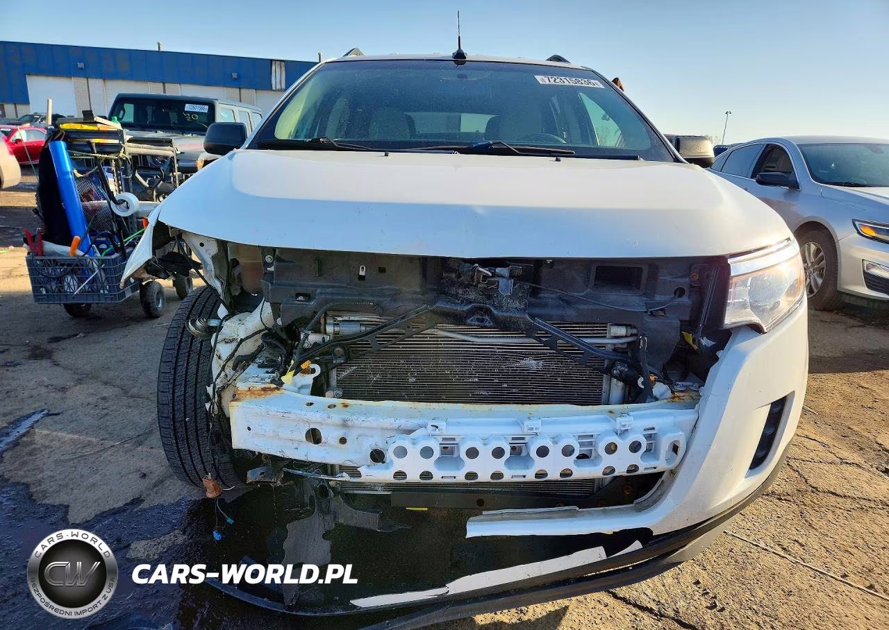 2014 Ford Edge Se VIN:2FMDK3GC1EBA82626 - 5