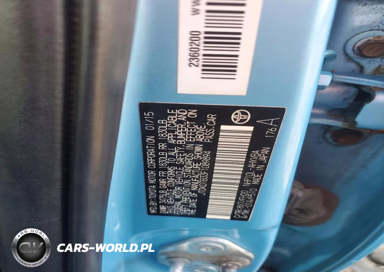 2015 Toyota Prius C One VIN:JTDKDTB33F1089894 - 12