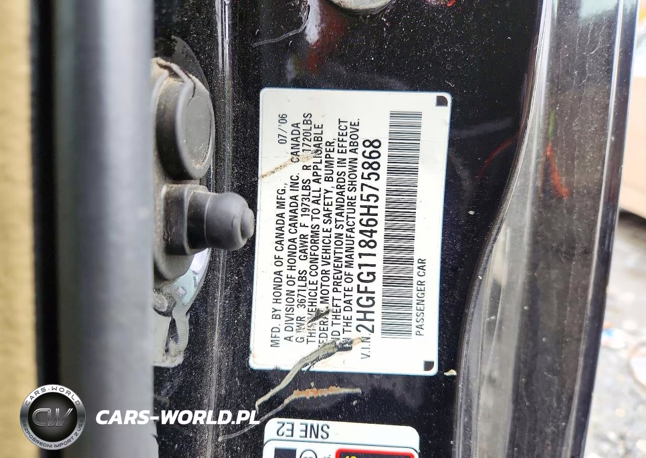 2006 Honda Civic Ex VIN:2HGFG11846H575868 - 12