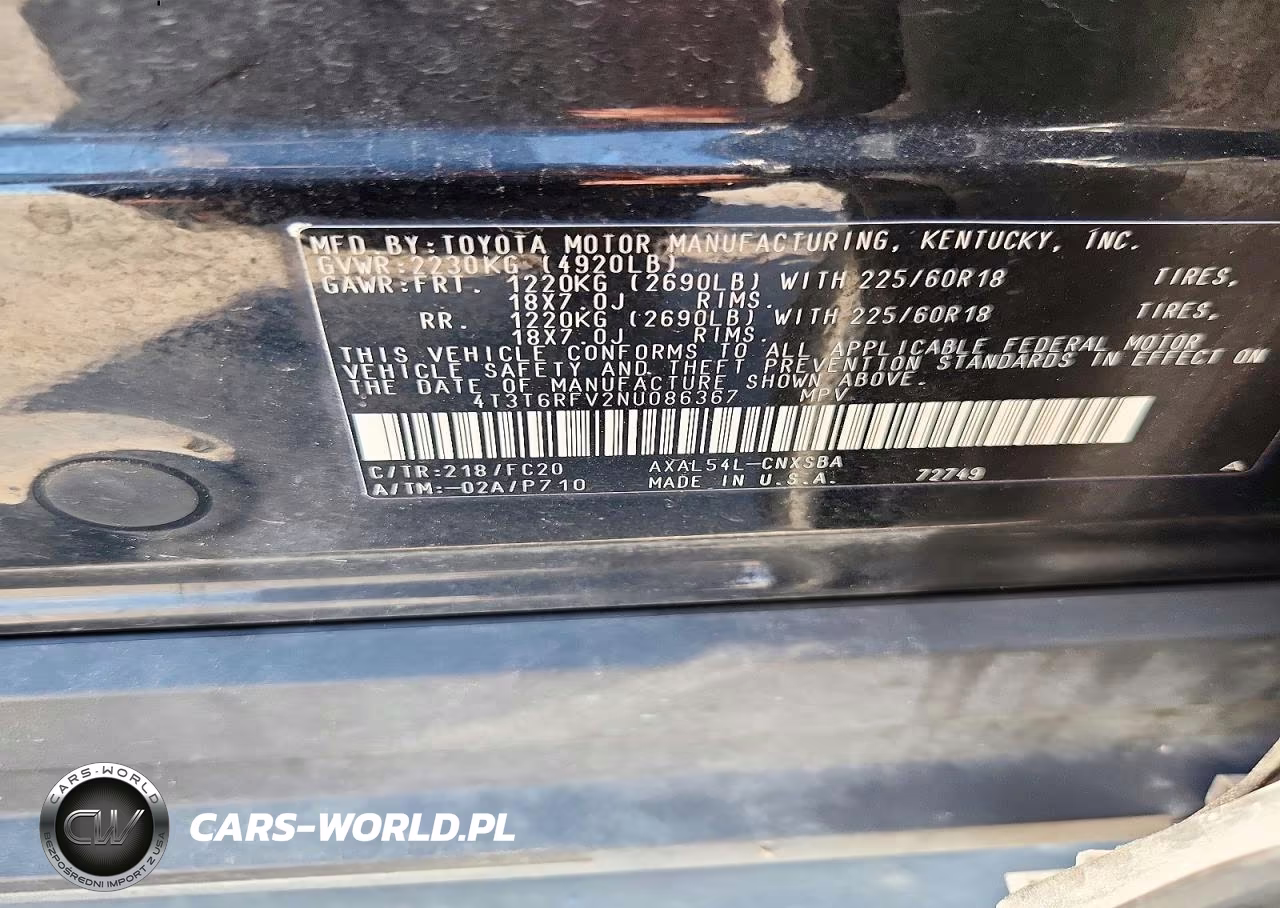 2022 Toyota Rav4 Se VIN:4T3T6RFV2NU086367 - 13