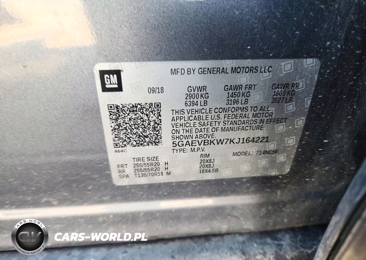 2019 Buick Enclave Premium VIN:5GAEVBKW7KJ164221 - 13