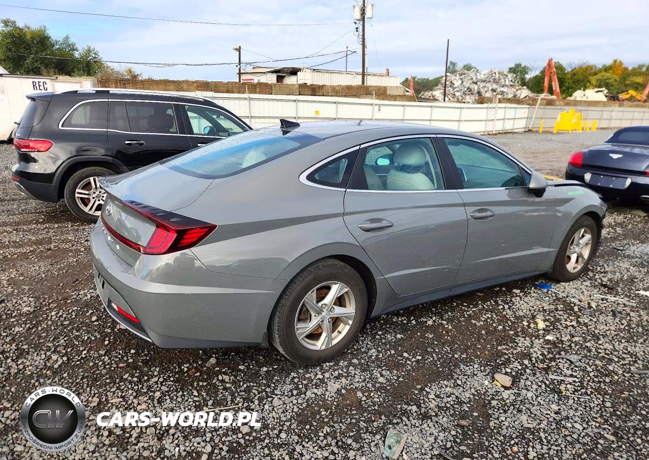 2021 Hyundai Sonata Se VIN:5NPEG4JA9MH082884 - 3