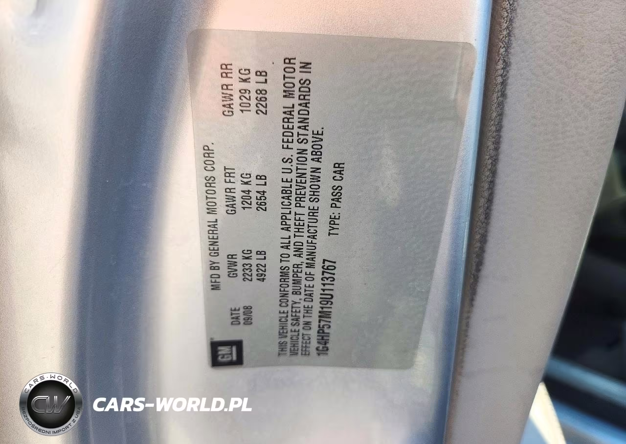 2009 Buick Lucerne Cx VIN:1G4HP57M19U113767 - 12