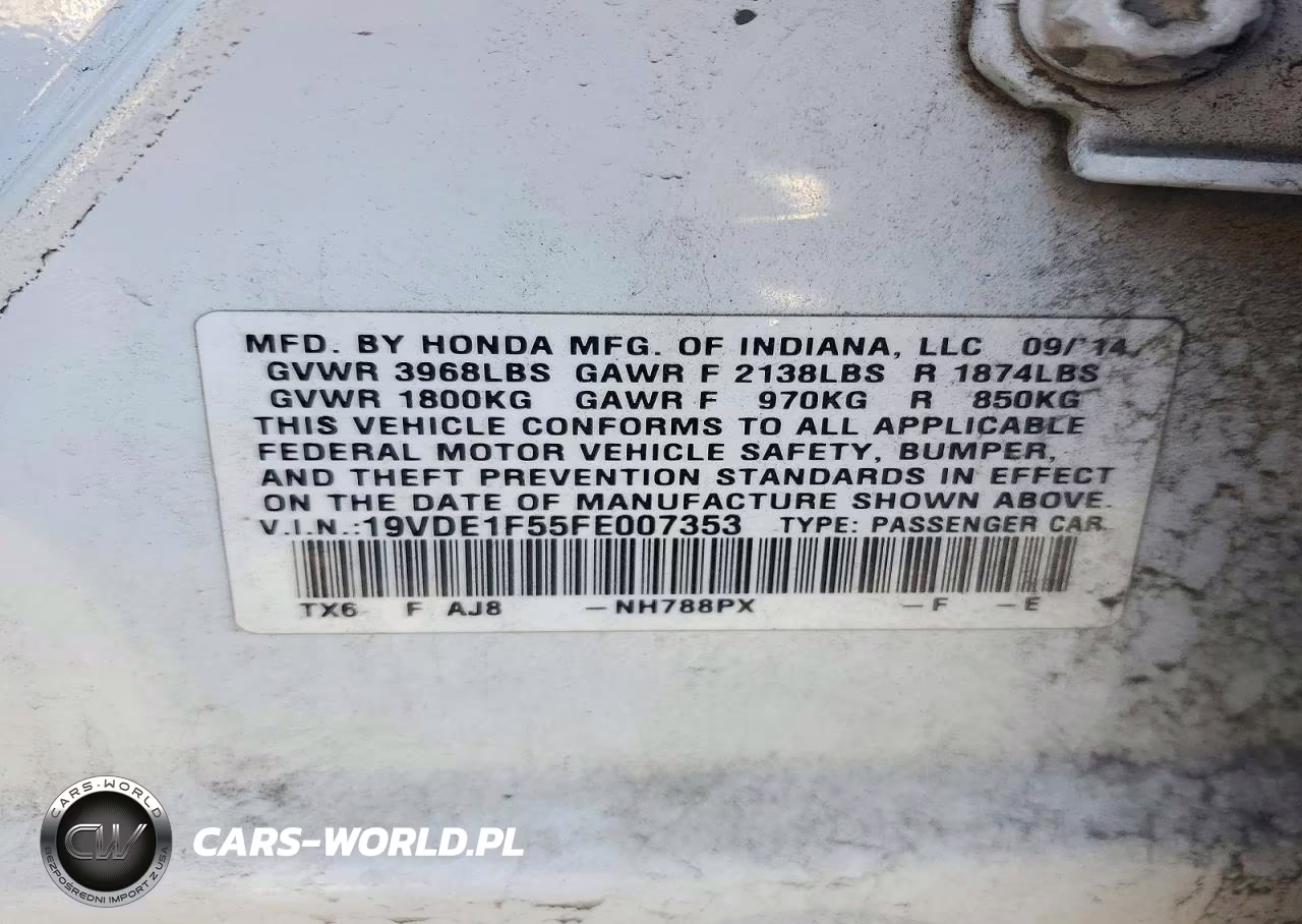 2015 Acura Ilx 20 Premium VIN:19VDE1F55FE007353 - 13