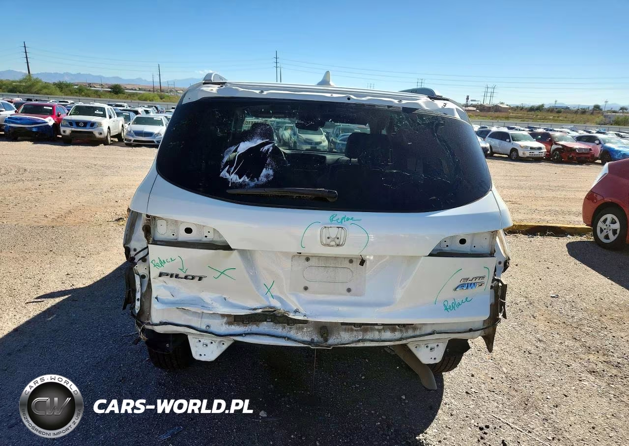 2019 Honda Pilot Elite VIN:5FNYF6H05KB042967 - 6