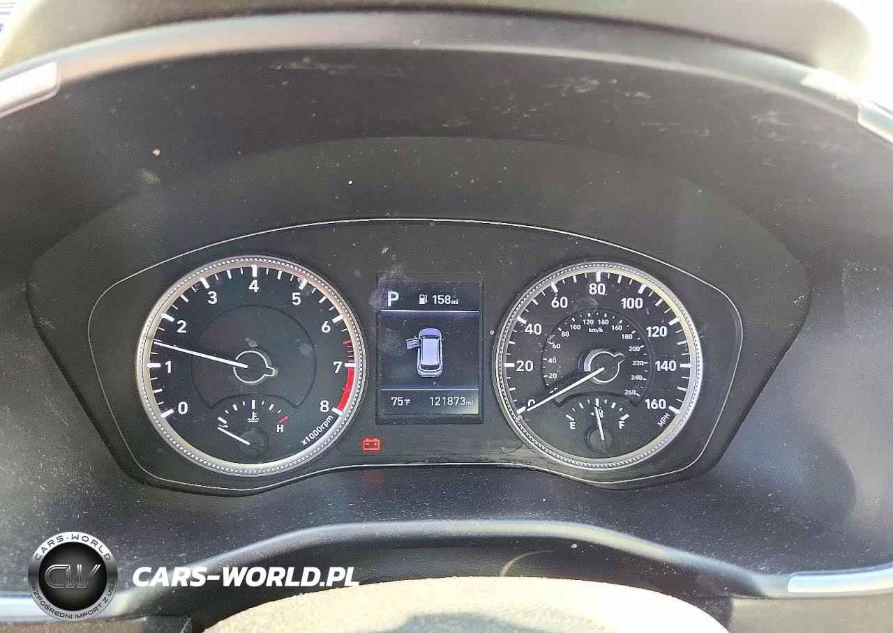 2019 Hyundai Santa Fe Se VIN:5NMS23AD9KH136538 - 9