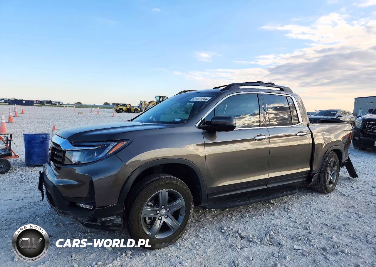 2022 Honda Ridgeline Rtl VIN:5FPYK3F79NB000484 - 1