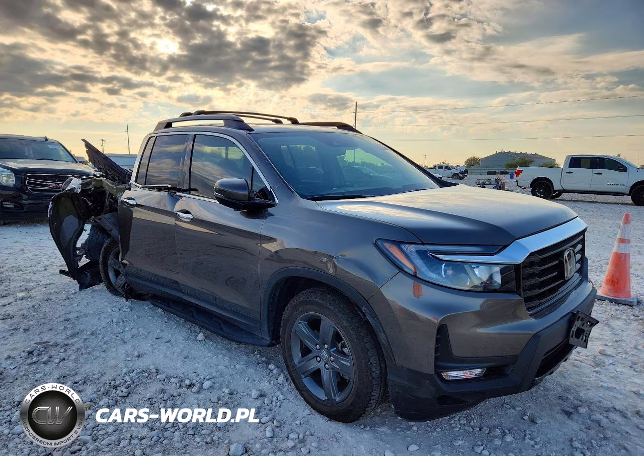 2022 Honda Ridgeline Rtl VIN:5FPYK3F79NB000484 - 4