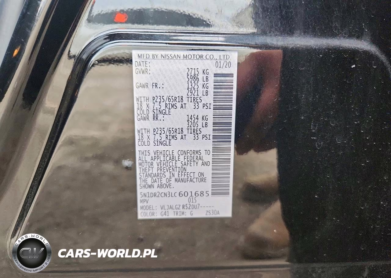 2020 Nissan Pathfinder Sl VIN:5N1DR2CN3LC601685 - 13