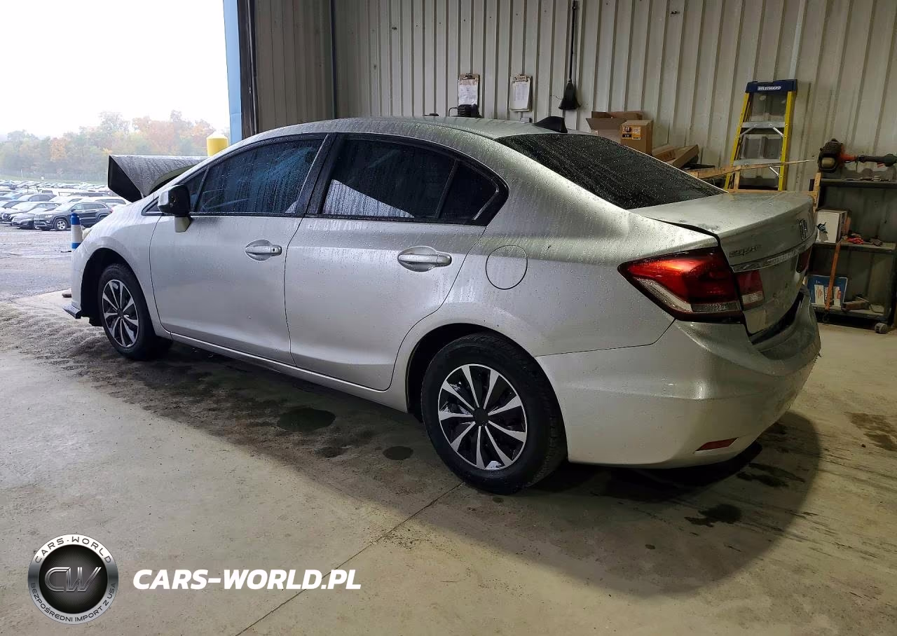 2013 Honda Civic Ex VIN:2HGFB2F89DH505101 - 2