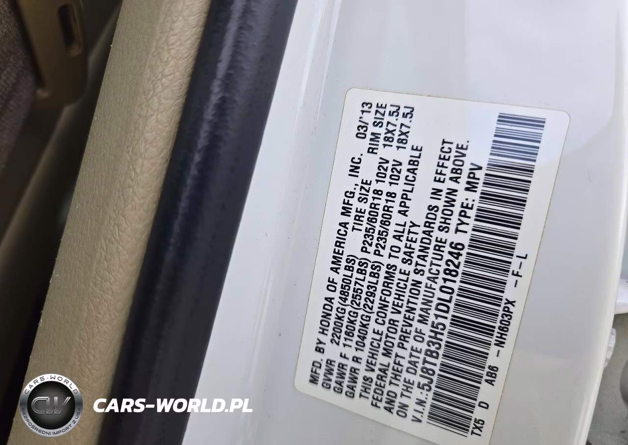 2013 Acura Rdx Technology VIN:5J8TB3H51DL018246 - 13