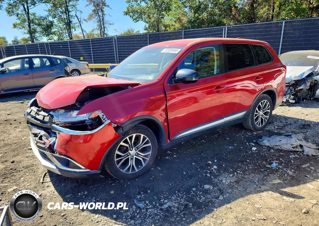 2017 Mitsubishi Outlander Es VIN:JA4AZ2A34HZ014791 - 1