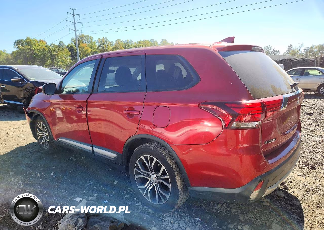 2017 Mitsubishi Outlander Es VIN:JA4AZ2A34HZ014791 - 2