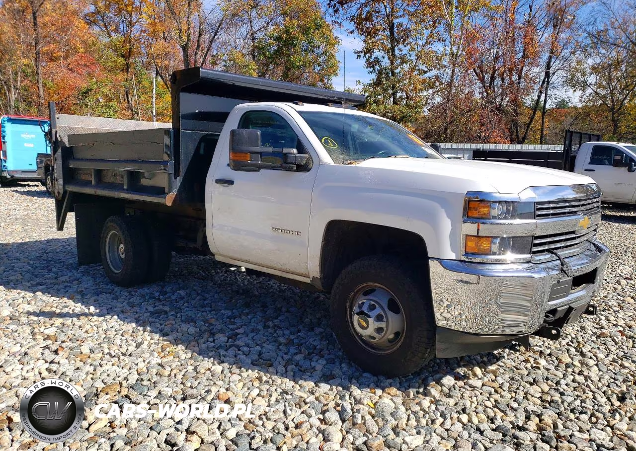 2015 Chevrolet Silverado Dump Truck VIN:1GB3KYCG2FF524257 - 4