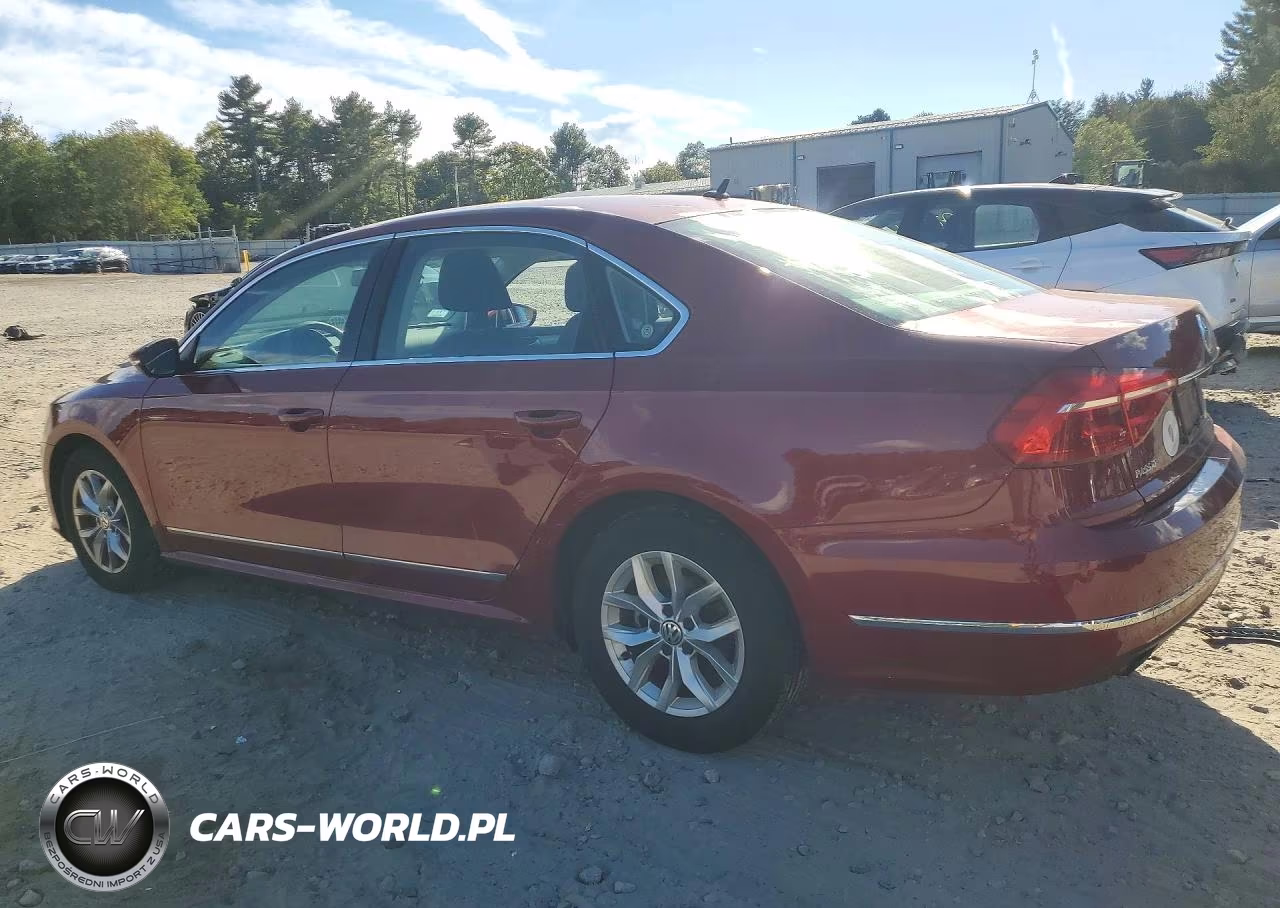 2016 Volkswagen Passat S VIN:1VWAT7A31GC050103 - 2