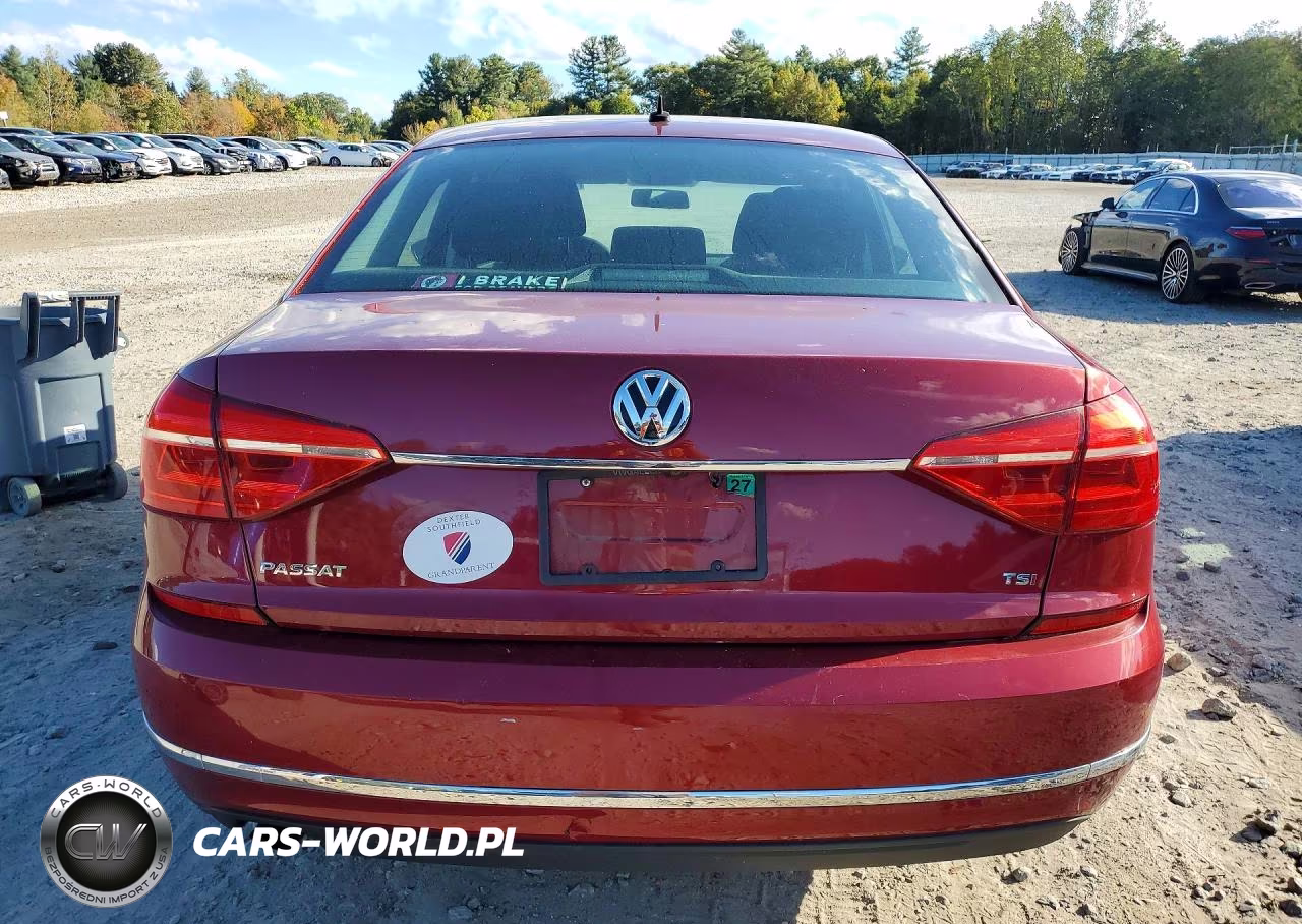 2016 Volkswagen Passat S VIN:1VWAT7A31GC050103 - 6