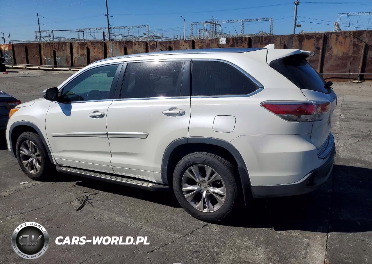 2014 Toyota Highlander Xle VIN:5TDKKRFH7ES034428 - 2