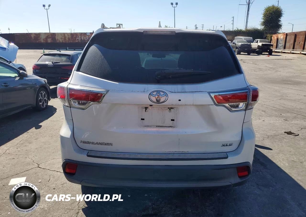2014 Toyota Highlander Xle VIN:5TDKKRFH7ES034428 - 6