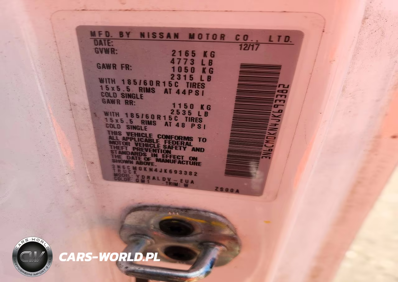 2018 Nissan Nv200 Delivery Van VIN:3N6CM0KN4JK693382 - 13