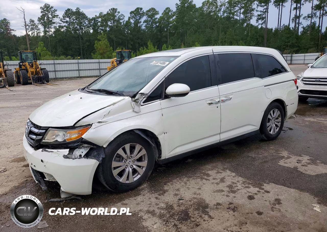 2014 Honda Odyssey Exl VIN:5FNRL5H68EB034782 - 1
