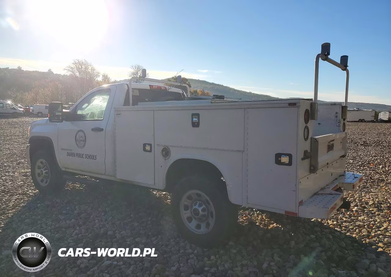 2017 GMC Sierra 2500 Utility - Service Truck VIN:1GT02REG6HZ236387 - 2