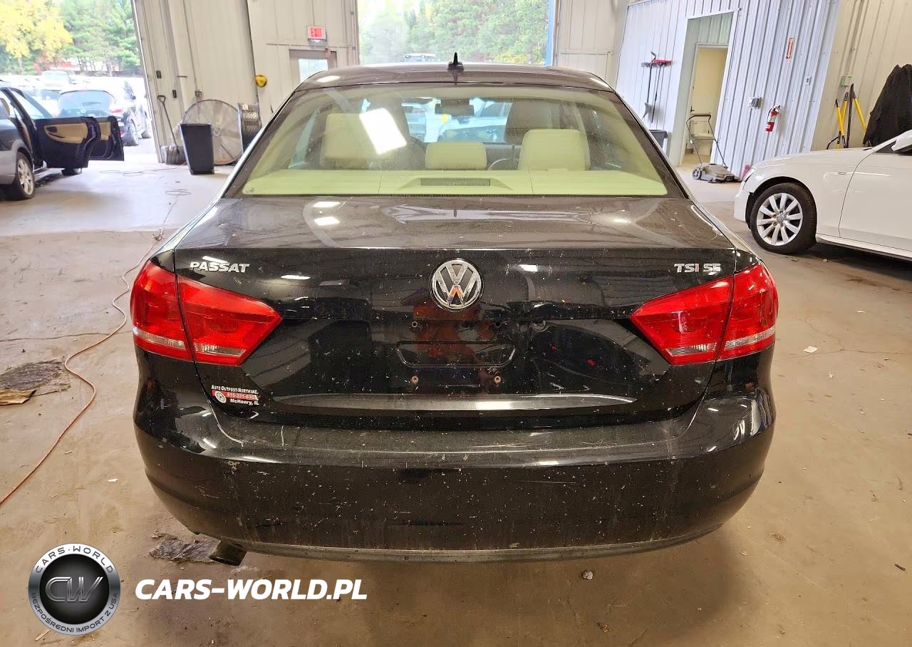 2014 Volkswagen Passat Se VIN:1VWBS7A36EC110512 - 6