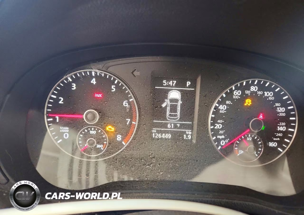 2014 Volkswagen Passat Se VIN:1VWBS7A36EC110512 - 9