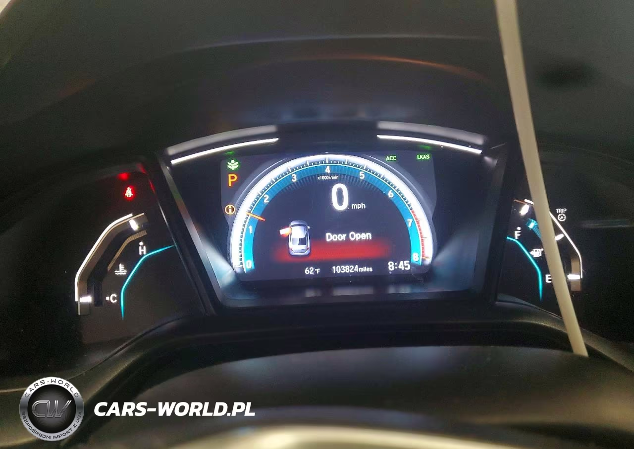 2020 Honda Civic Lx VIN:2HGFC2F65LH510161 - 9
