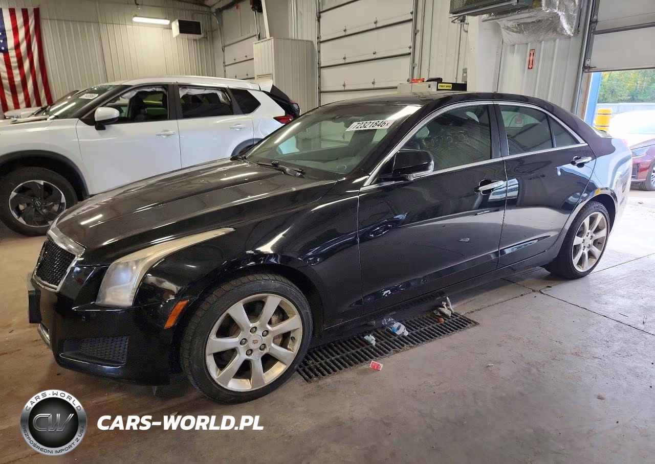 2014 Cadillac Ats Luxury VIN:1G6AH5RX6E0128733 - 1