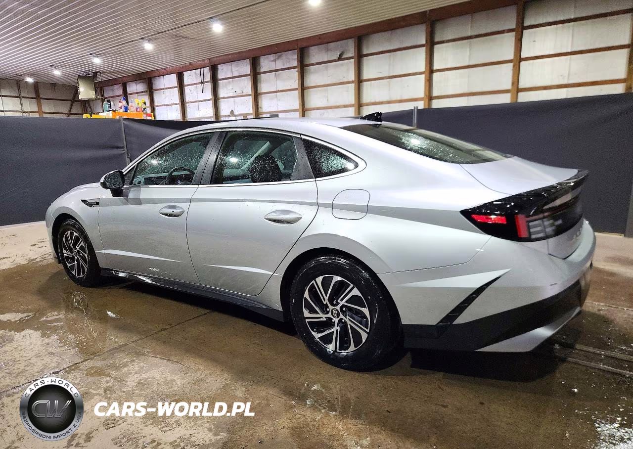 2026 Hyundai Sonata Hybrid Blue VIN:KMHL24JJ0TA165983 - 2