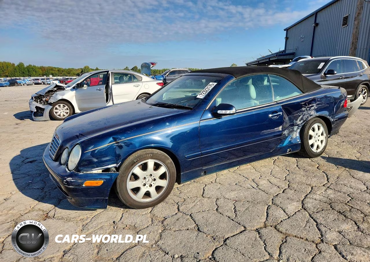 2003 Mercedes-Benz Clk 320 VIN:WDBLK65G63T140667 - 1