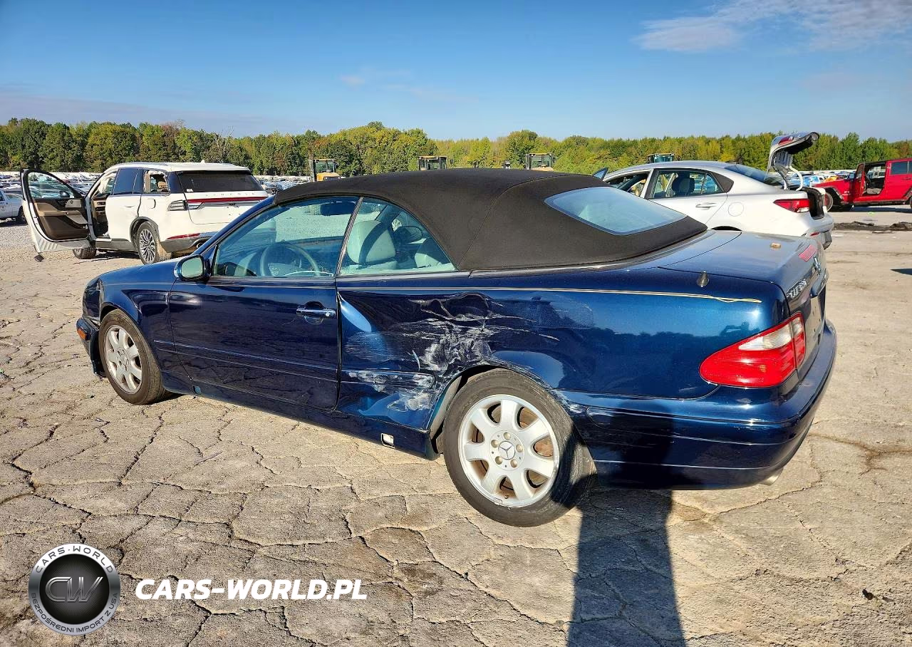 2003 Mercedes-Benz Clk 320 VIN:WDBLK65G63T140667 - 2