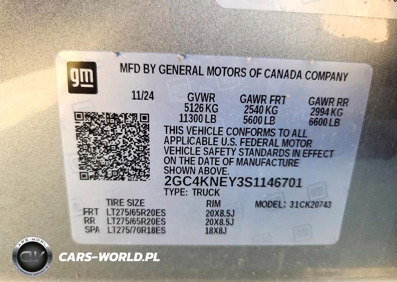 2025 Chevrolet Silverado K2500 Heavy Duty Lt VIN:2GC4KNEY3S1146701 - 12