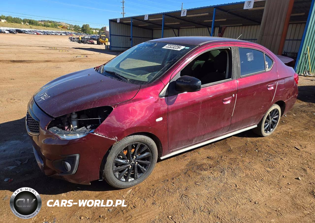 2020 Mitsubishi Mirage G4 Se VIN:ML32F4FJ3LHF06187 - 1