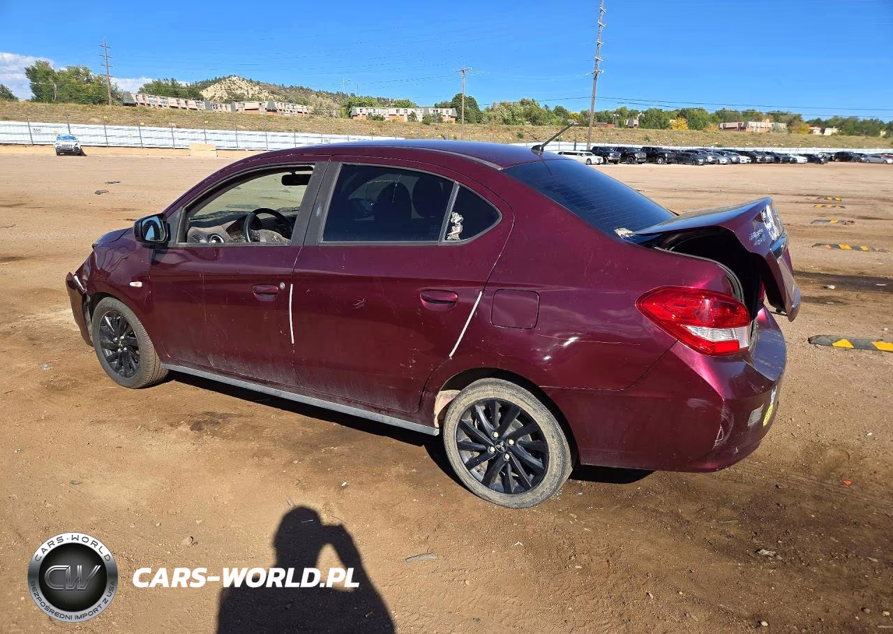 2020 Mitsubishi Mirage G4 Se VIN:ML32F4FJ3LHF06187 - 2