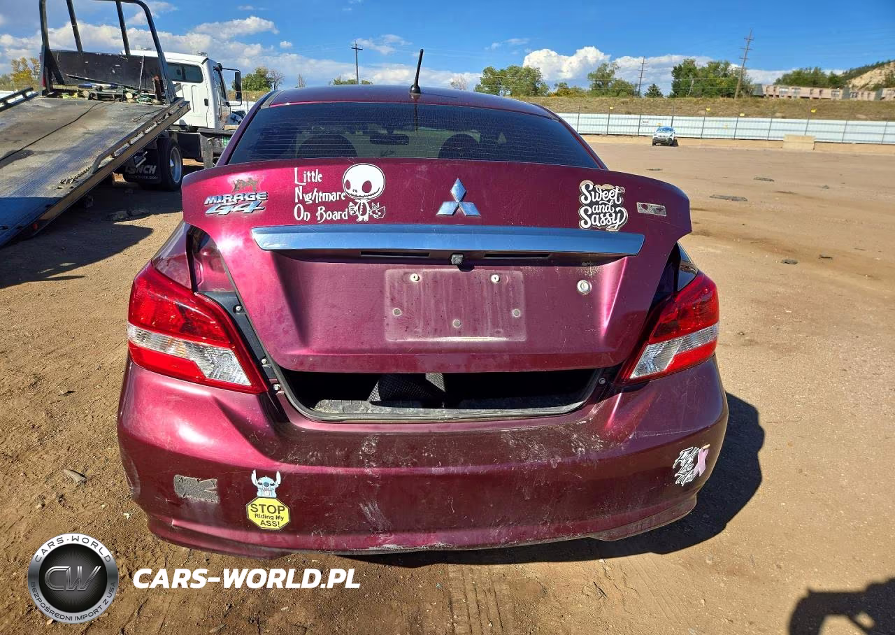 2020 Mitsubishi Mirage G4 Se VIN:ML32F4FJ3LHF06187 - 6
