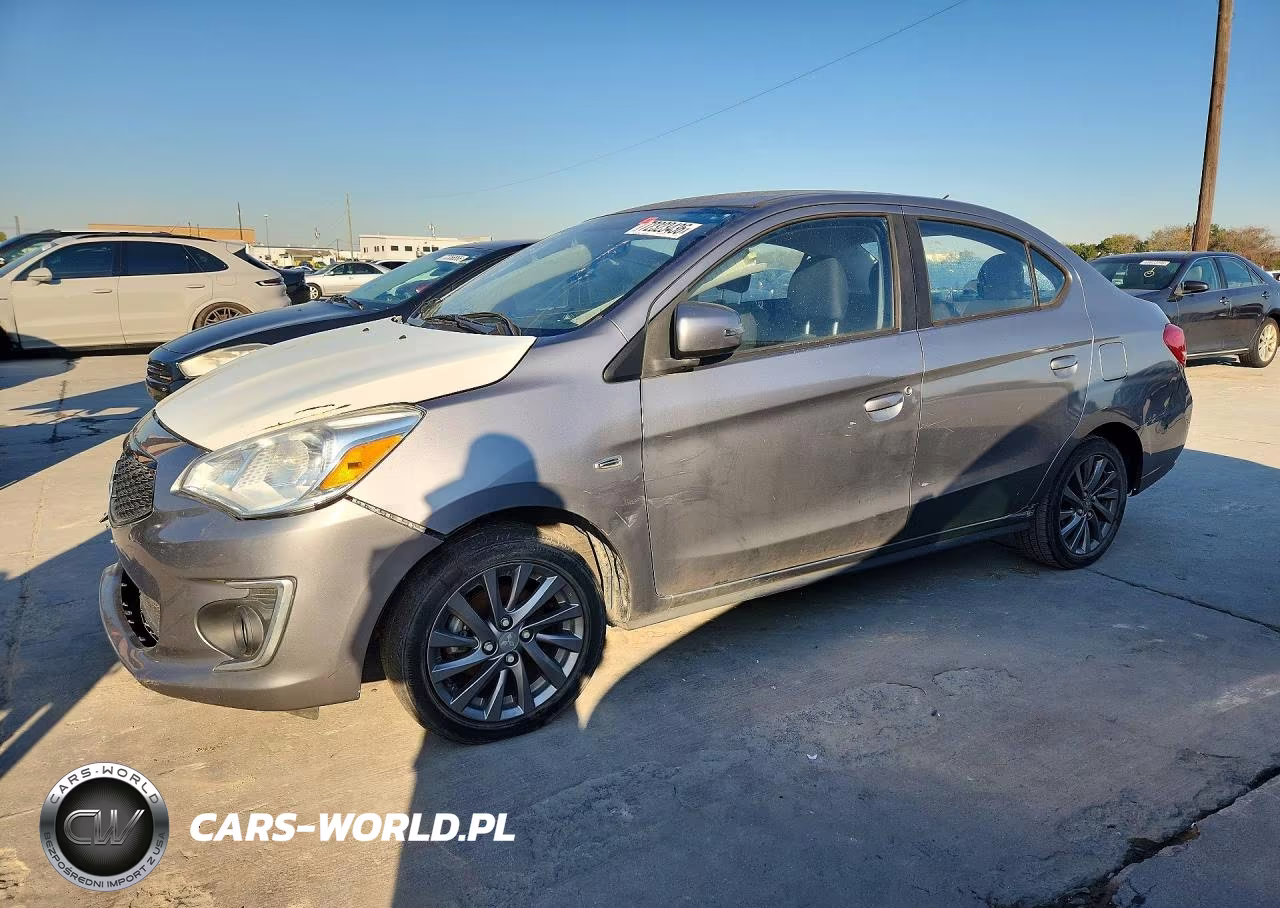 2020 Mitsubishi Mirage G4 Se VIN:ML32F4FJ1LHF13459 - 1